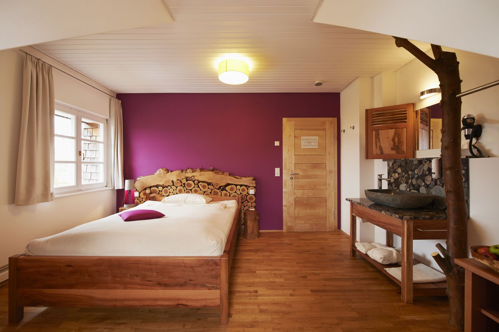 Doppelzimmer Apfel / Ulme / Esche image 1 - Bio Hotel & Bio Herberge LindenGut