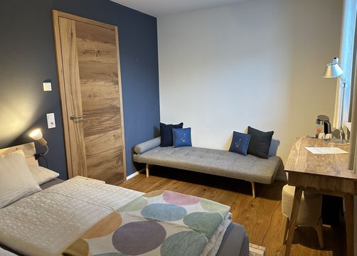 biohotel lindengut zimmer gans bett (1/2) - LindenGut