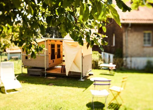 Biohotel LindenGut: Glamping - LindenGut, Dipperz, OT Kohlgrund, Hessen, Deutschland