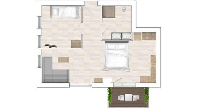 "Familiensuite Waldblick"
