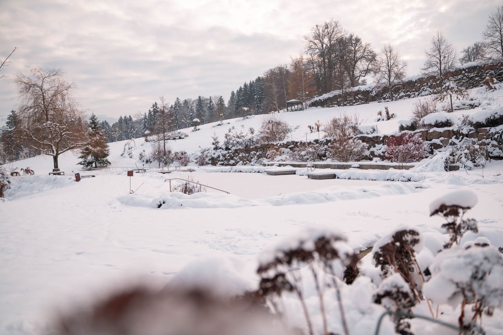 RelaxGarten im Winter