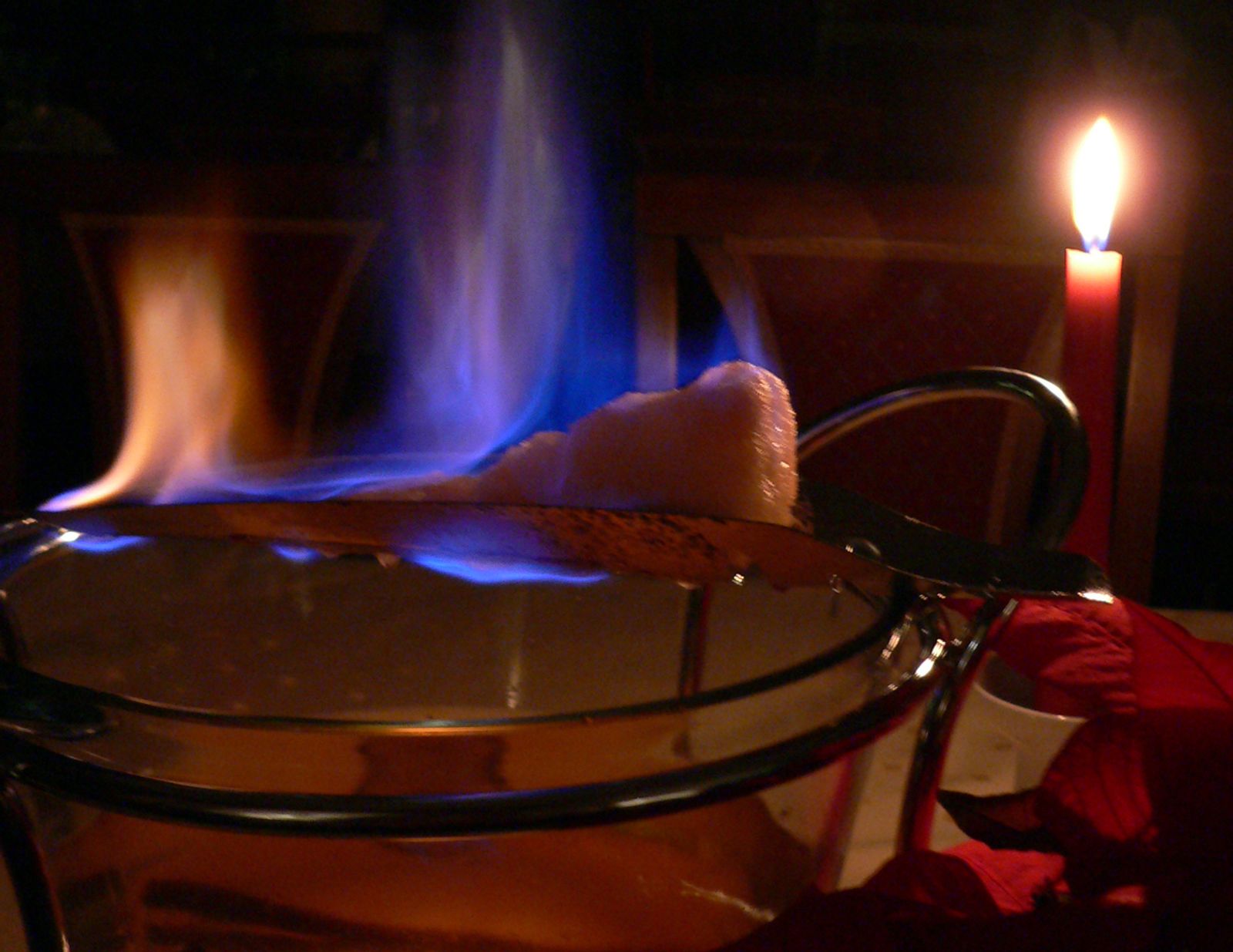 Beverage "Mostfeuer" in the advent
