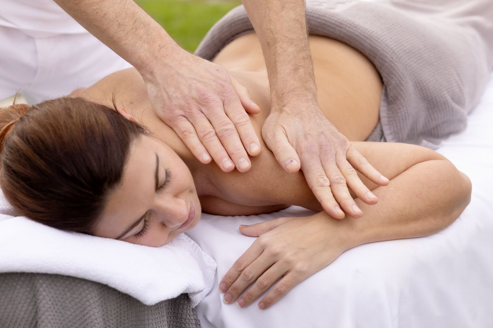 Massage in the wellness hotel