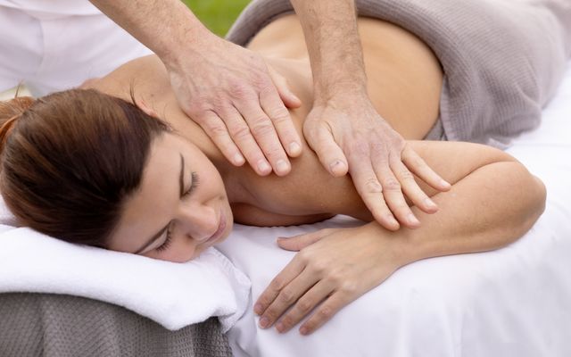 Massage in the wellness hotel