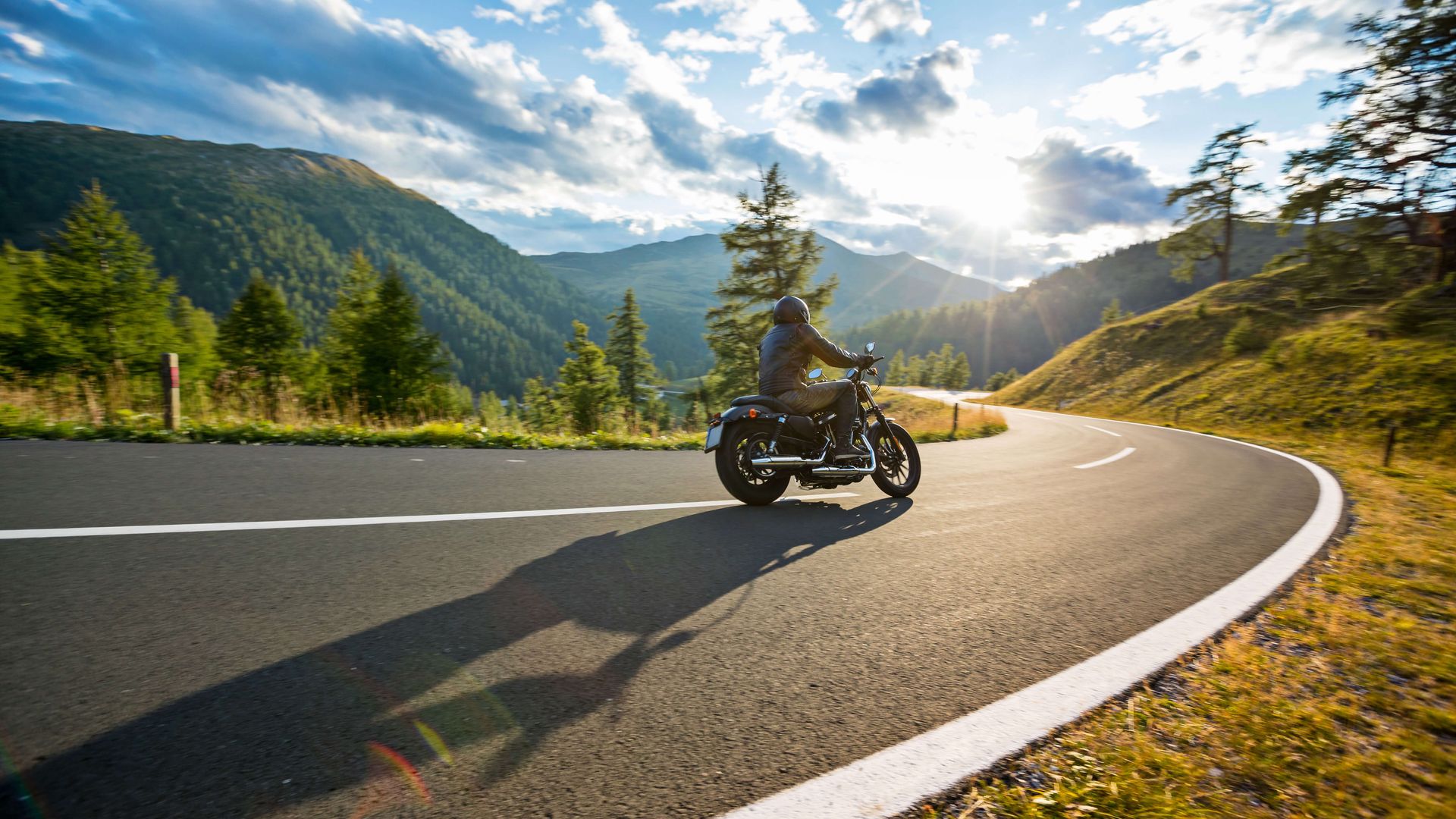 Motorrad fahren im Mostviertel