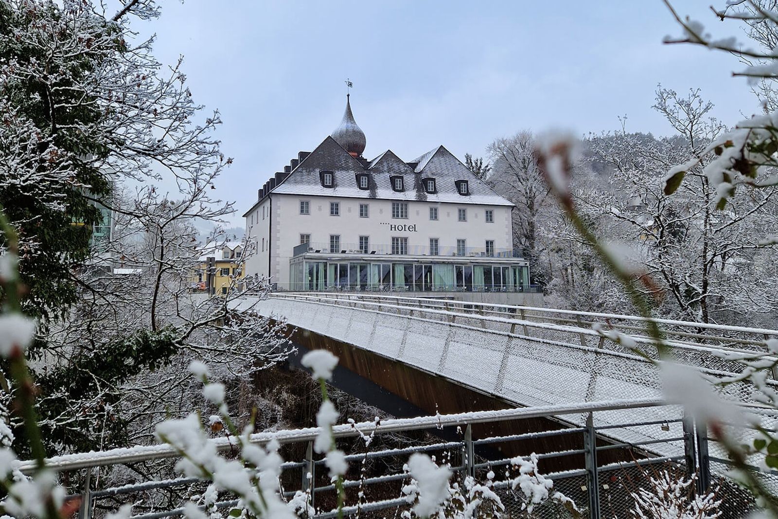 Das Schloss an der Eisenstrasse Winter
