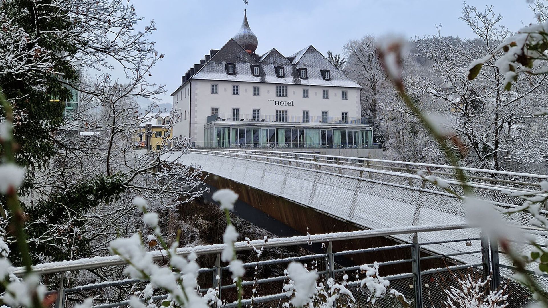Das Schloss an der Eisenstrasse Winter