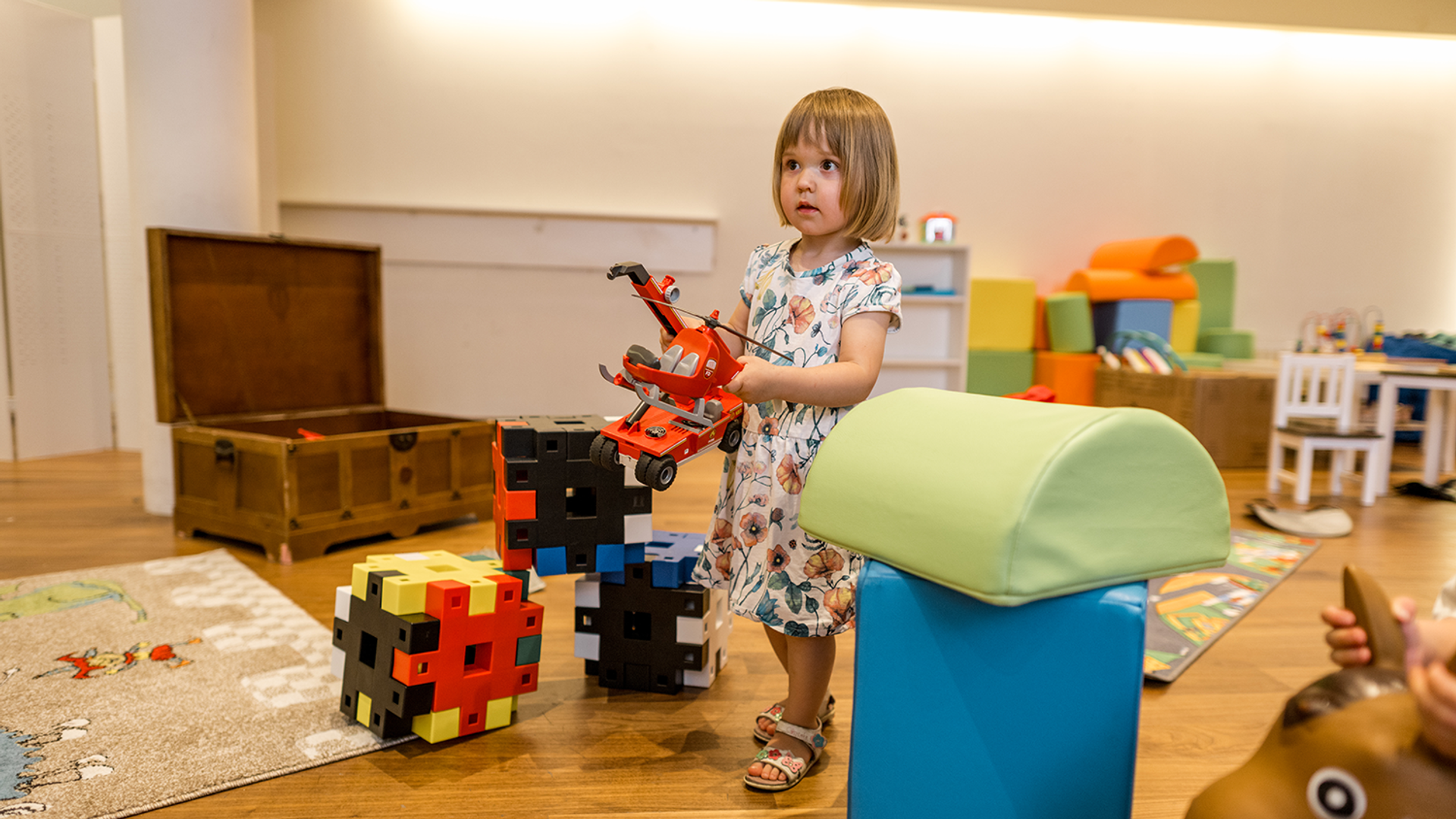 Kinderspielraum im Schloss
