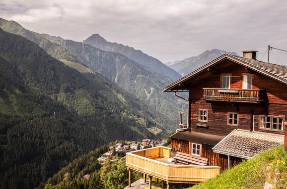 Sommer, Bauernhaus Brandberg, Mayrhofen, Tirol, Tirol, Österreich