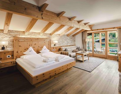 Dolomit Resort Cyprianerhof: Stella Alpina room