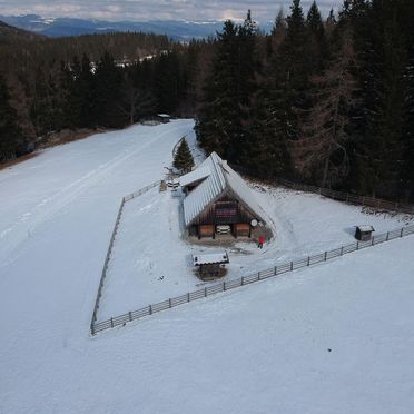 Winter, Gregor Peter Hütte, Preitenegg, Kärnten, Kärnten, Österreich
