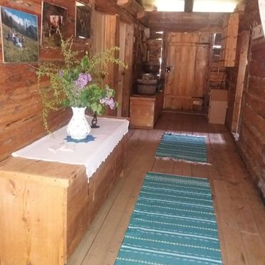 entrance, Unterkofler Almhütte, Außervillgraten , Tirol, Tyrol, Austria