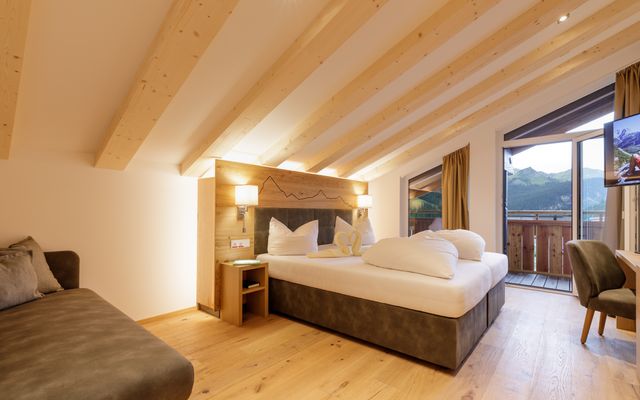 Hotel Zimmer: Alpenpanorama  | 70 qm - 3-Raum - Kaiserhof