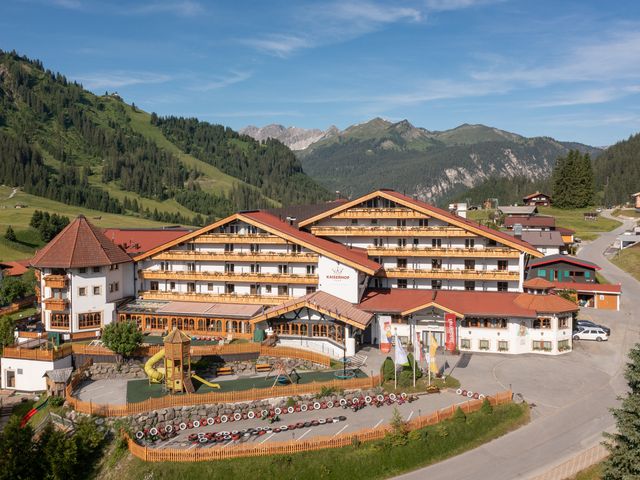 Familotel Tiroler Zugspitzarena Kaiserhof in Berwang, Tiroler Zugspitzarena, Tirol, Österreich