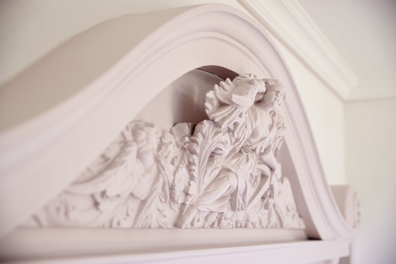 Liebevolles Bett-Detail