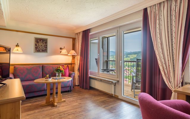 Hotel Zimmer: Sonnenkopf - Talseite mit Panoramablick - Tanneck