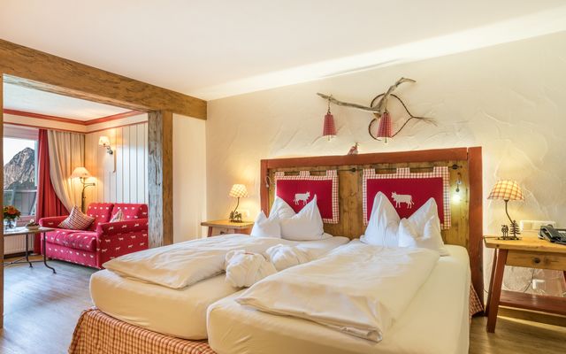 Hotel Zimmer: Stadl - Talseite mit Panoramablick - Tanneck