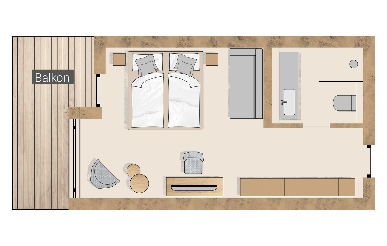 Comfort Double Room image 6 - Wirthshof Resort