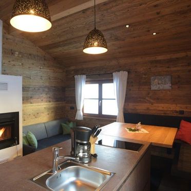 Livingroom, Ausserhof Hütte, Weissenbach, Südtirol, Trentino-Alto Adige, Italy