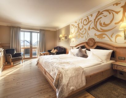 Landromantik Wellnesshotel Oswald: Double room country gold