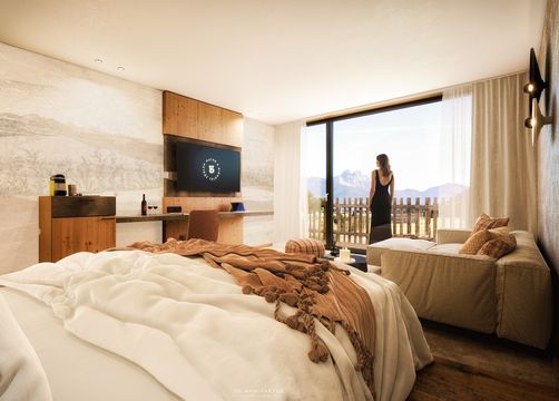 Naturzimmer Wiesentau (1/3) - Natur- & Biohotel Bergzeit