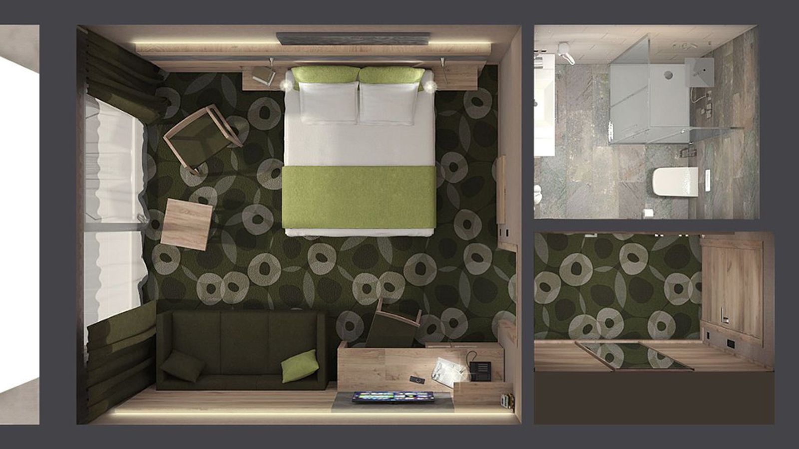 Grundriss Big Family Room im Familotel Böhmerwald | Aigo Familien- & Sportresort