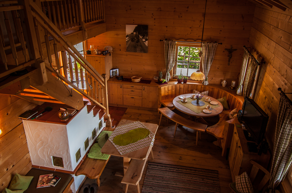 Wohnbereich, Steinbergalm, Kitzbühel, Tirol, Tirol, Österreich