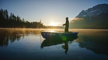Petri Heil am Eibsee