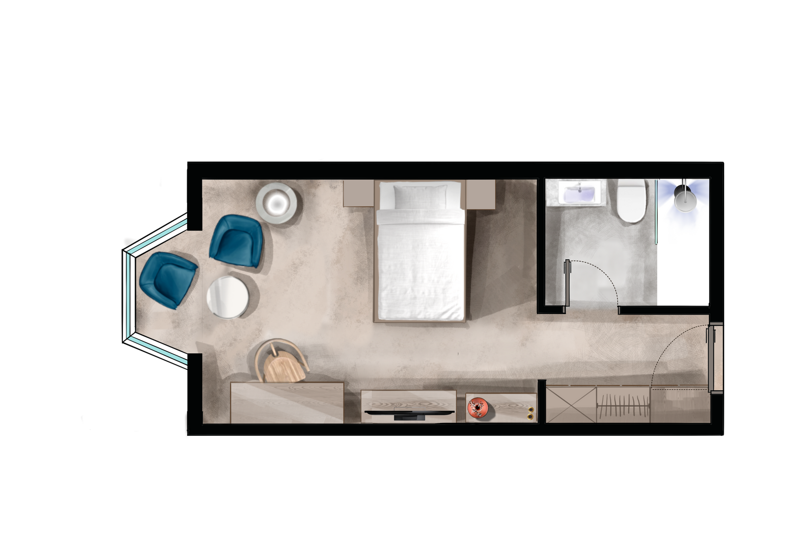 Einzelzimmer Eibsee image 6 - Eibsee Hotel