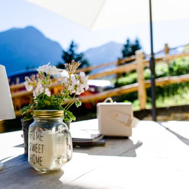 Terrasse, Tröglesalm, Matrei in Osttirol, Tirol, Tirol, Österreich