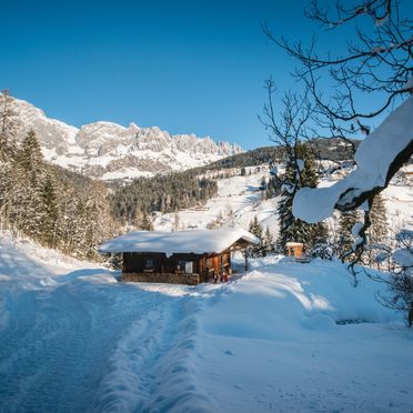 Winter, Meine kleine Alm, Mühlbach am Hochkönig, Salzburg, Salzburg, Österreich