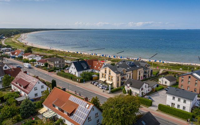 Luftbild Strandhaus Glowe