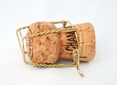Flasche Champagner