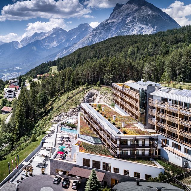 Casual Luxury Hotel Nidum in Mösern, Tyrol, Austria