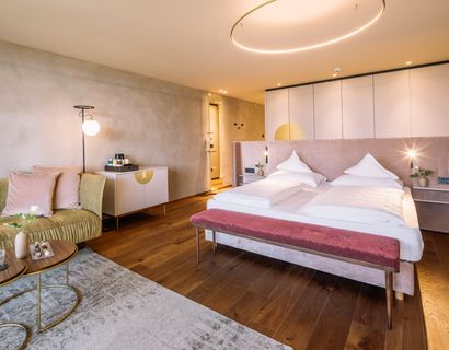 Hotel Hohenwart: Double room Deluxe Laugenspitz