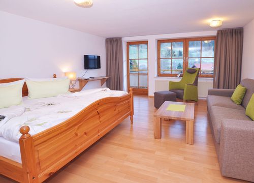 Biohotel Schratt Zimmer Doppelzimmer Hochgrat (1/6) - Berghüs Schratt