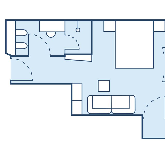 Doppelzimmer seitlicher Seeblick Typ 7a Bild #5