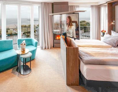 DAS AHLBECK HOTEL & SPA: Doppelzimmer Seeseite Typ 8s