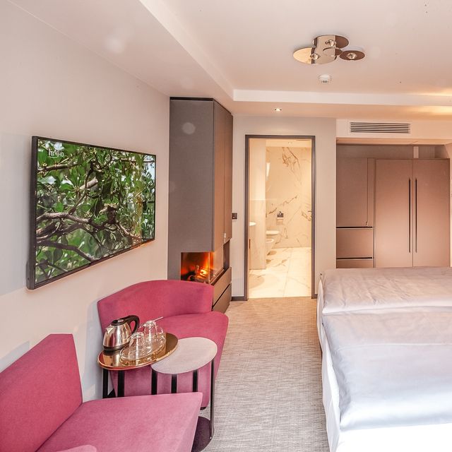 Doppelzimmer seitlicher Seeblick vom Balkon Typ 9a Bild #5