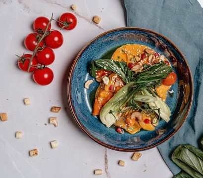 DAS AHLBECK HOTEL & SPA: Vegetarisch genießen