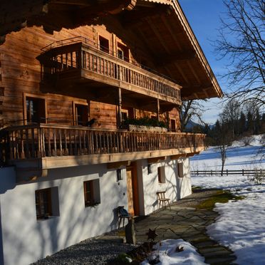 Winter, Bauernhaus Unterleming, Angerberg, Tirol, Tirol, Österreich