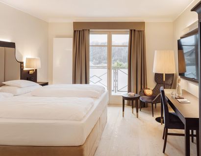 IMLAUER Hotel Schloss Pichlarn: Deluxe double room with balcony