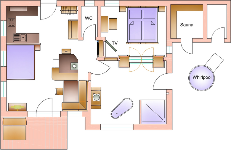 Hüttenhof - Wellnesshotel & Luxus-Bergchalets: Premium-Chalet für Zwei image #8