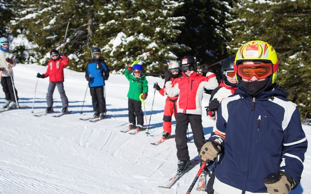 Skifahren vom Familienhotel Lagant