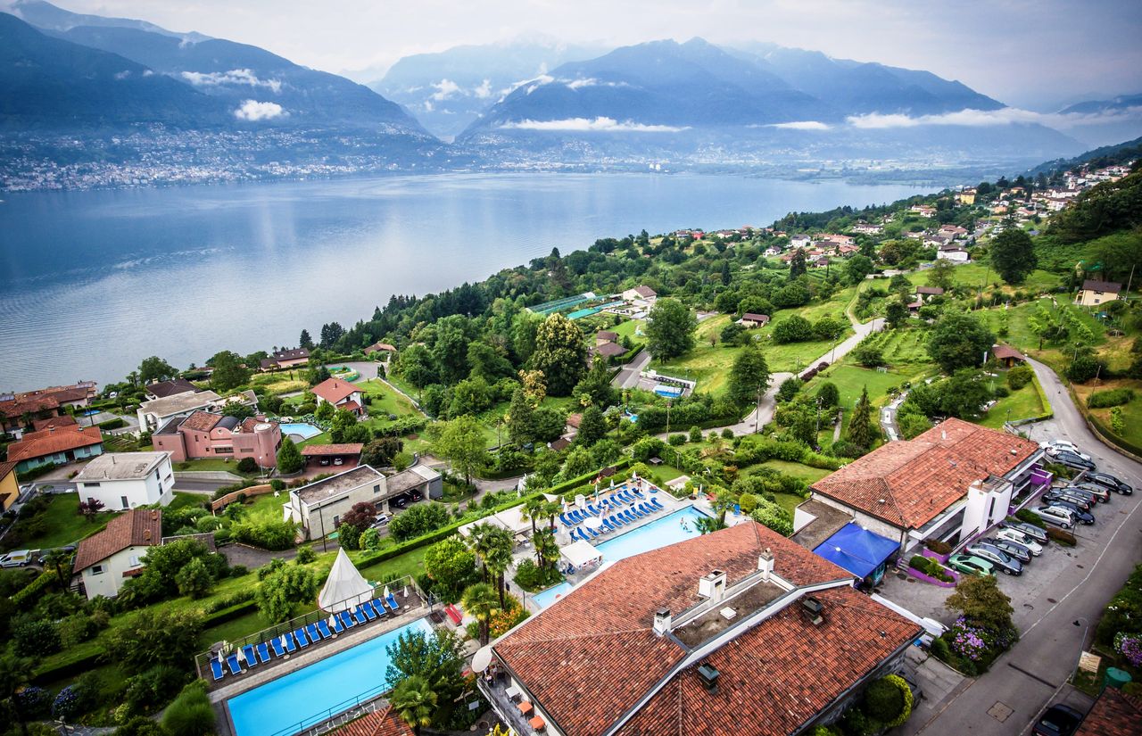 Aussicht auf den Lago Maggiore