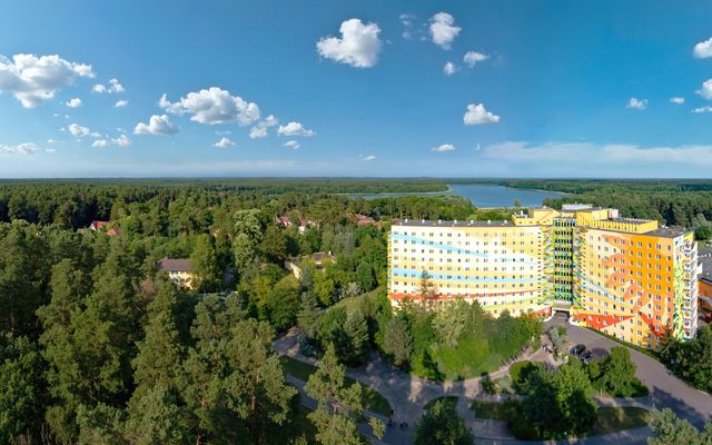 Ahorn Seehotel Templin Außenansicht Sommer Strand