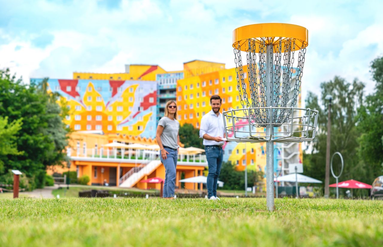 Ahorn Seehotel Templin Discgolf Paar