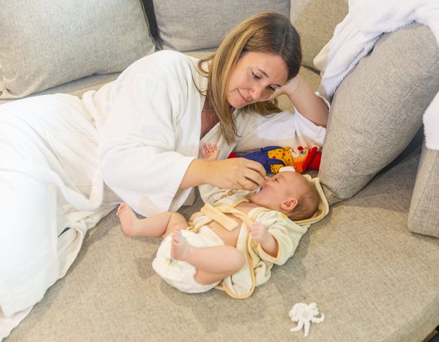 Angebot: Baby´s Kuschelzeit - Massage inkl. - Hotel Engel