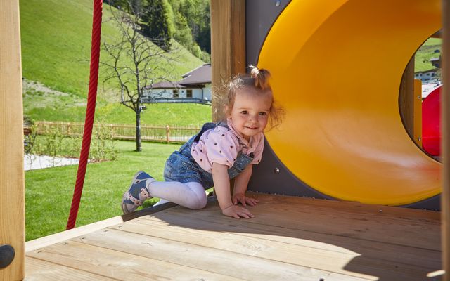 Kinderspielplatz im Freien