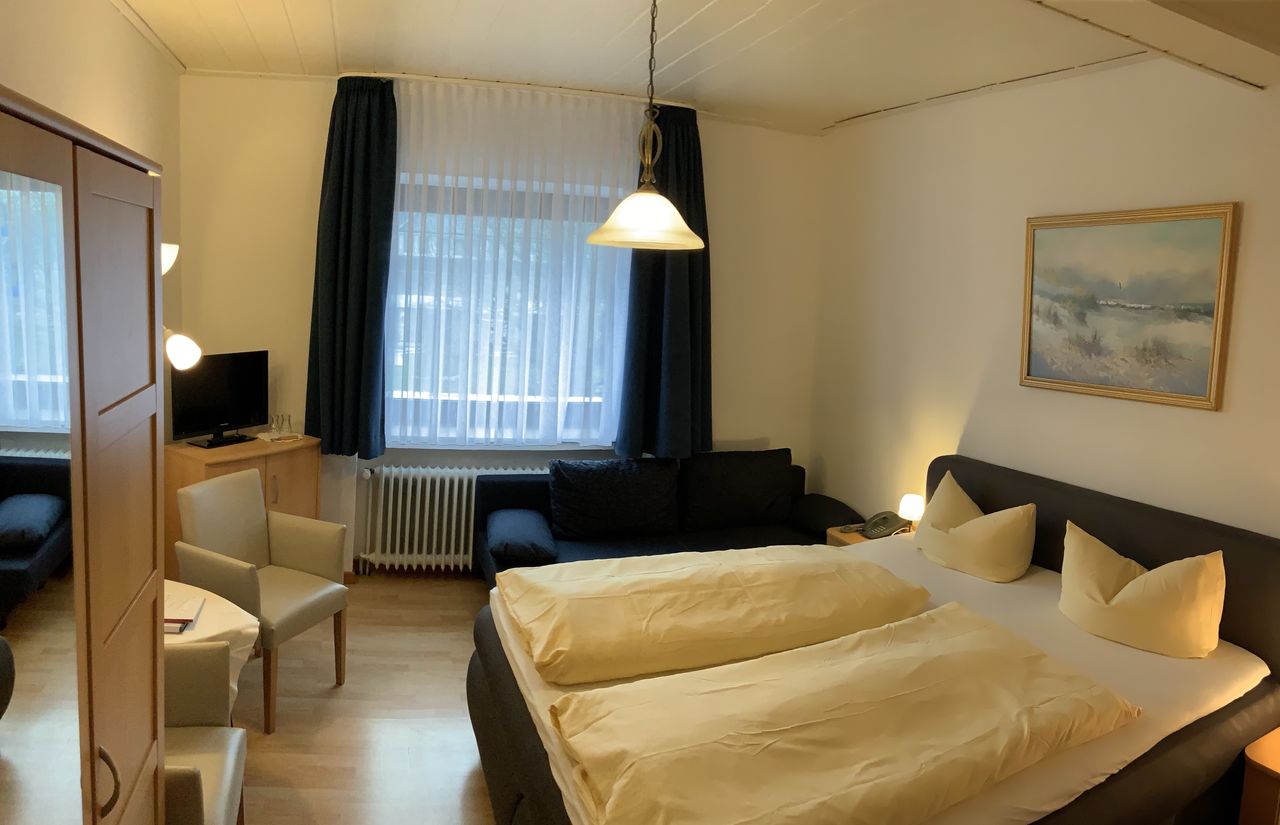 Zimmer des Nordsee-Familienhotels Strandhof